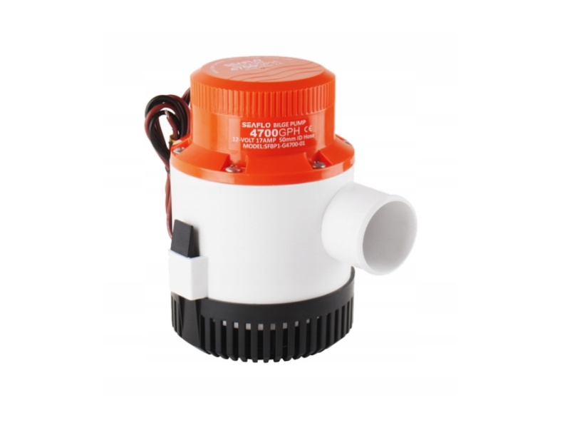 POMPA WODY ZĘZOWA WYSOKOWYDAJNA SEAFLO 12V 4700GPH SFBP1-G4700-01
